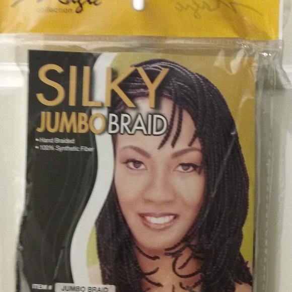 Magic Collection Silky Jumbo Braid, 100% Synthetic Fiber, Color: 1B, NEW - Picture 11 of 11